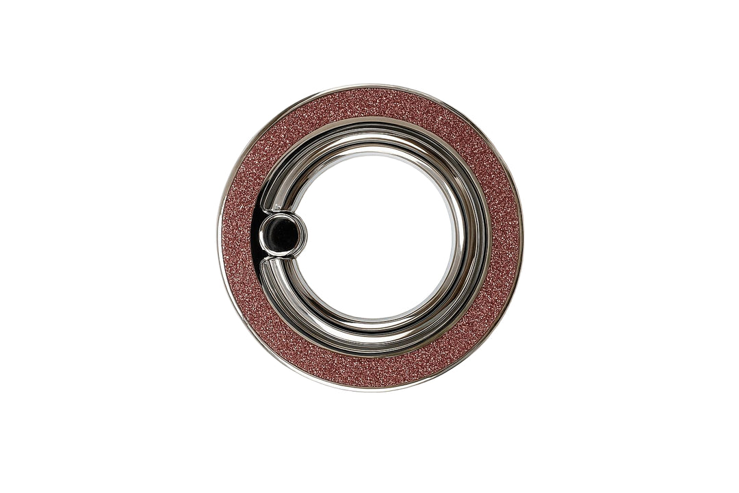 Axio Glitter Ring Holder-Pink