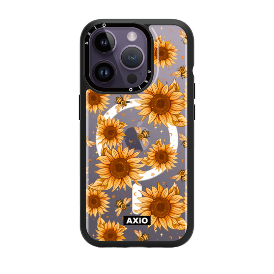 Clear Sunflower and Bee-Lux