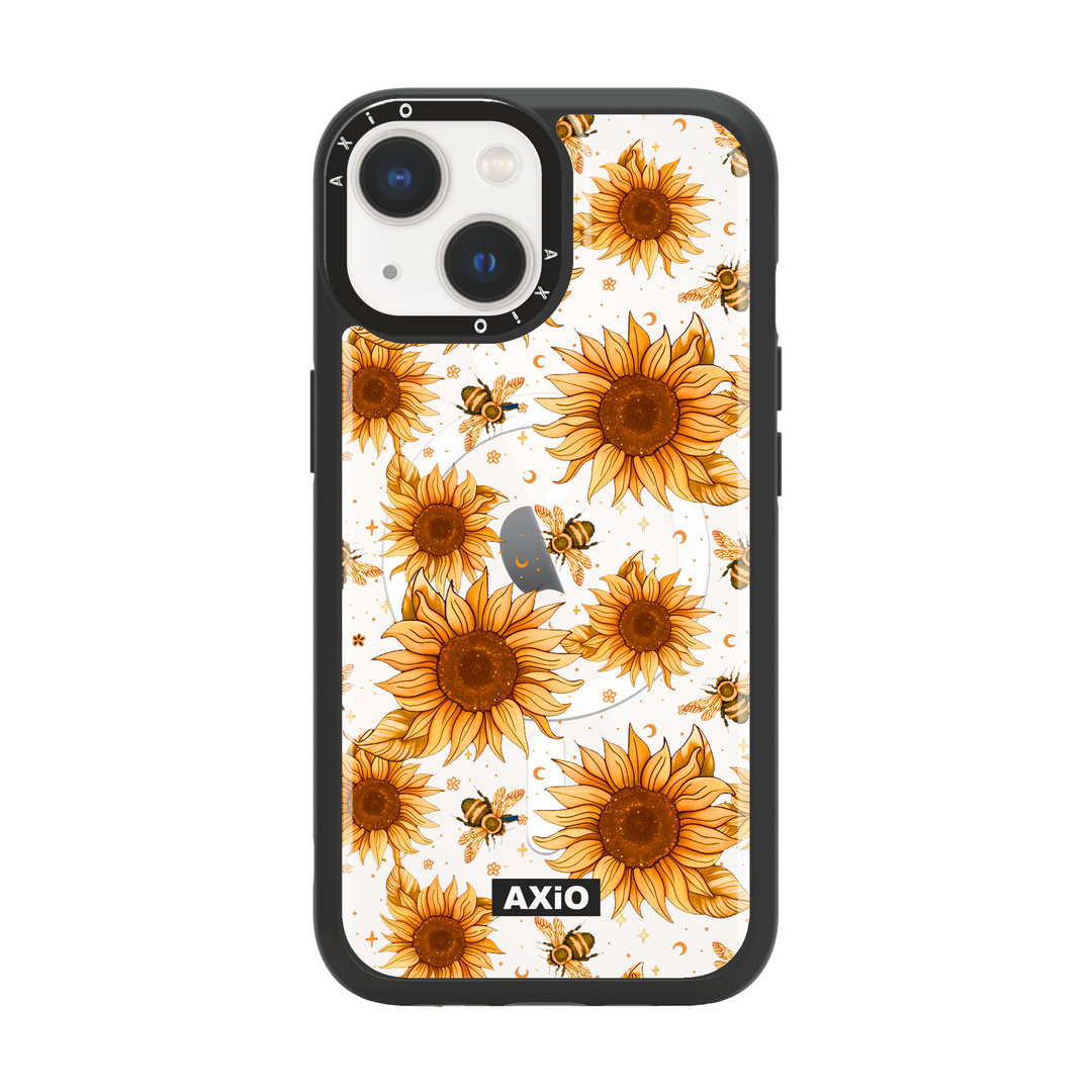 Clear Sunflower and Bee-Lux