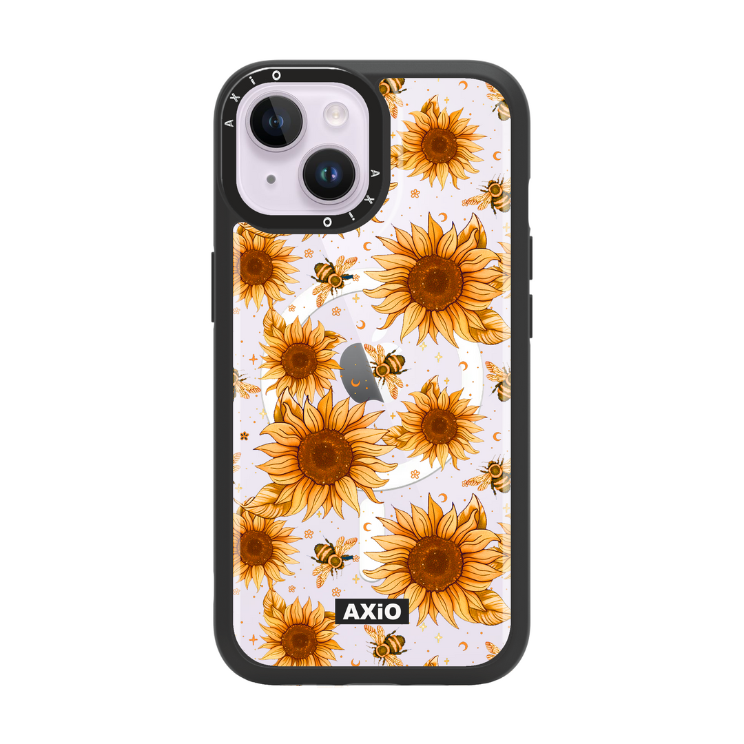 Clear Sunflower and Bee-Lux