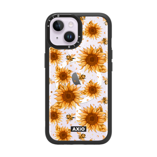 Clear Sunflower and Bee-Lux