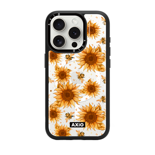 Clear Sunflower and Bee-Lux