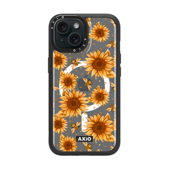 Clear Sunflower and Bee-Lux