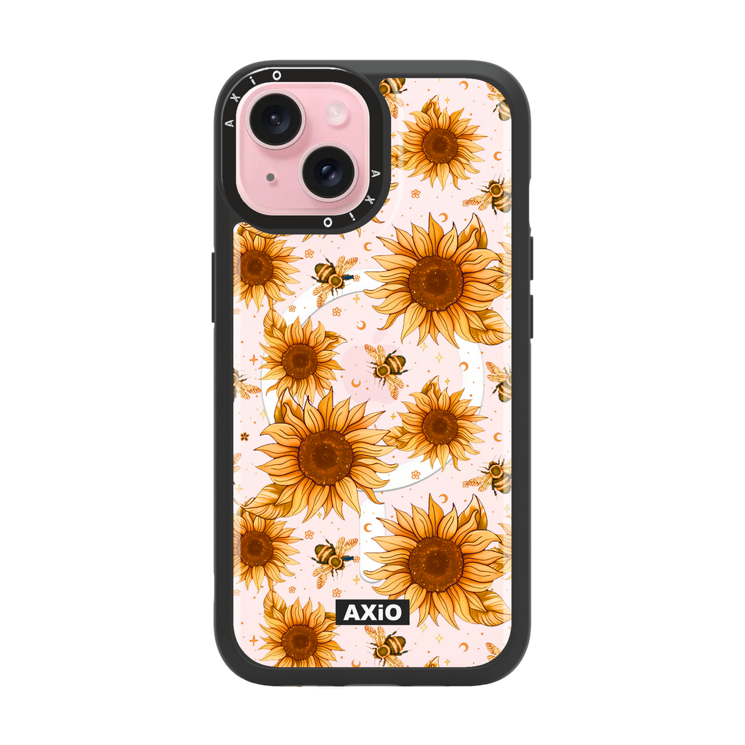 Clear Sunflower and Bee-Lux