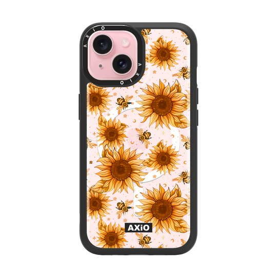 Clear Sunflower and Bee-Lux
