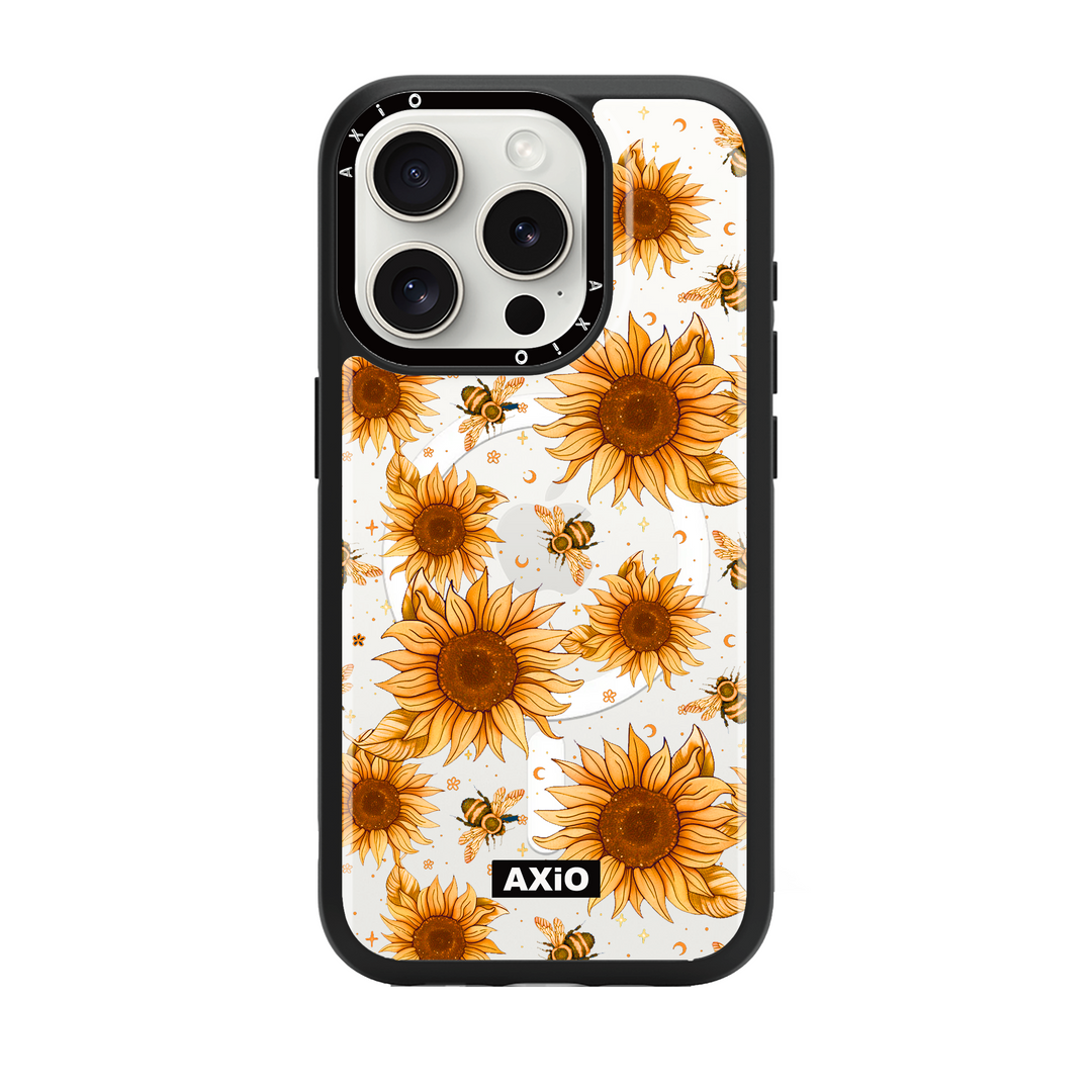 Clear Sunflower and Bee-Lux