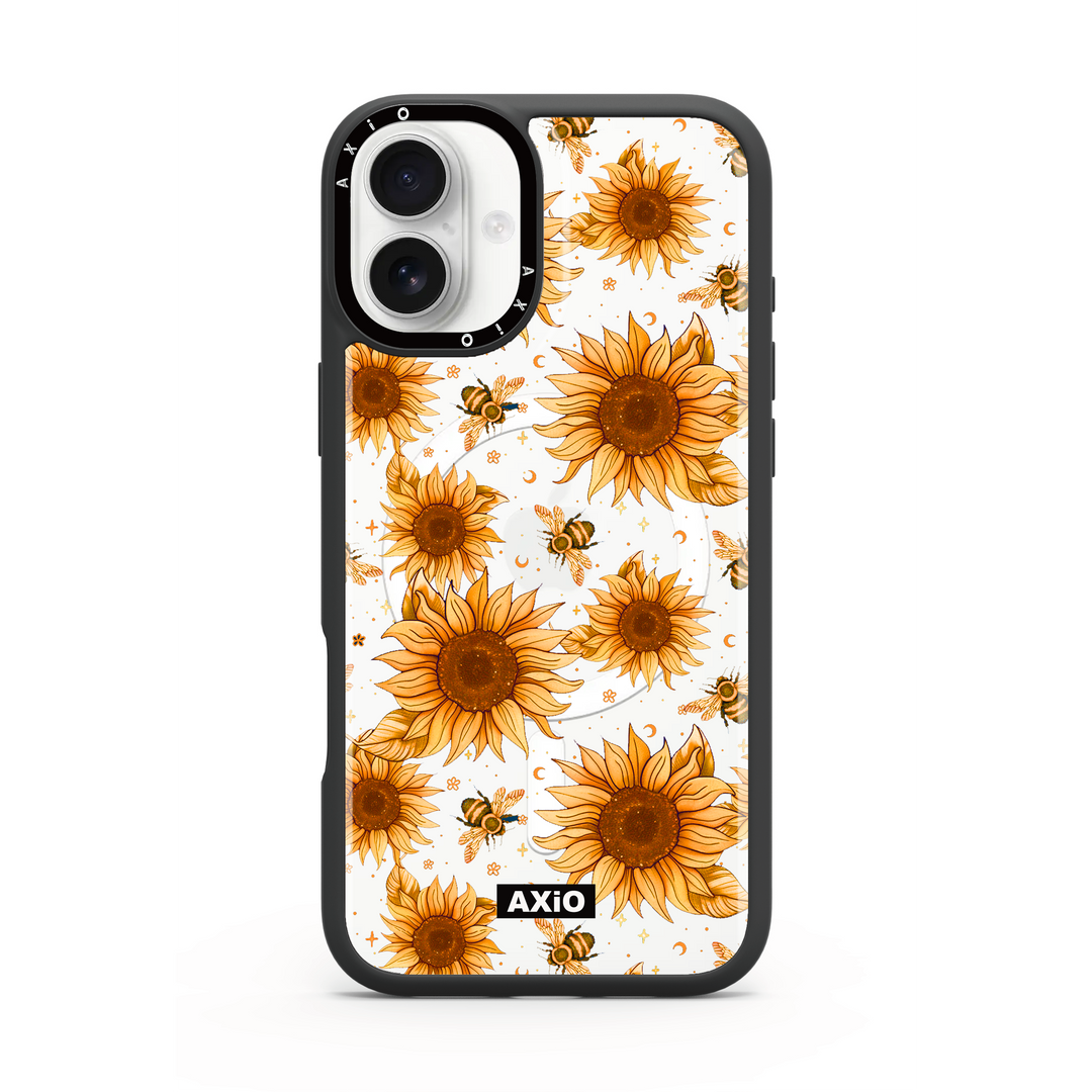 Clear Sunflower and Bee-Lux