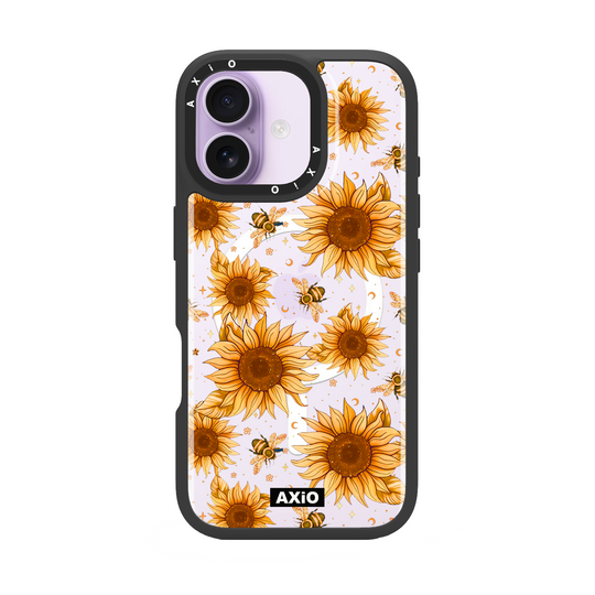 Clear Sunflower and Bee-Lux