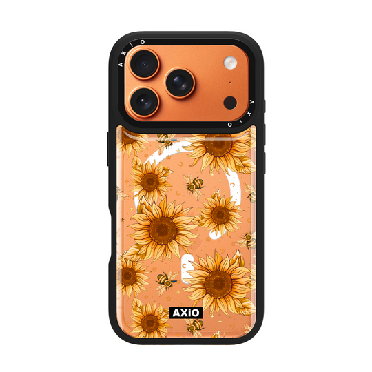 Clear Sunflower and Bee-Lux