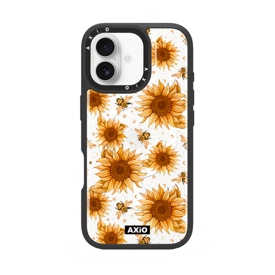 Clear Sunflower and Bee-Lux