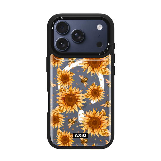 Clear Sunflower and Bee-Lux