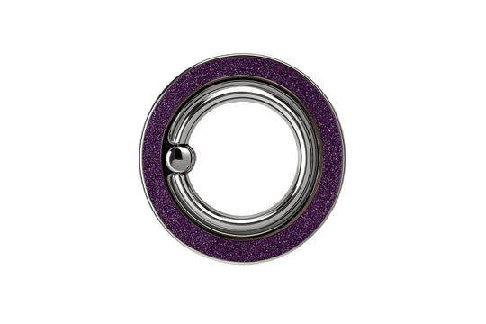 Axio Glitter Ring Holder-Purple