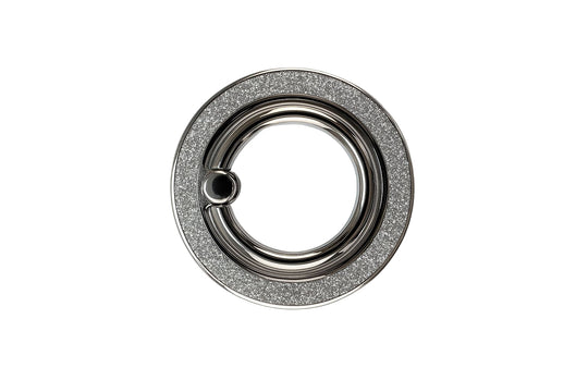 Axio Glitter Ring Holder-Sliver
