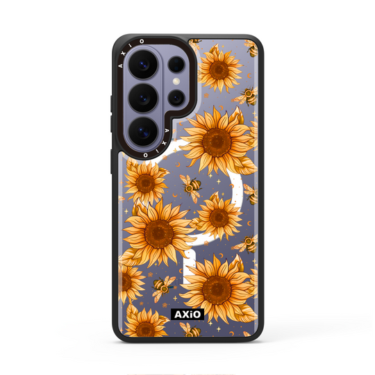 Clear Sunflower and Bee for Galaxy