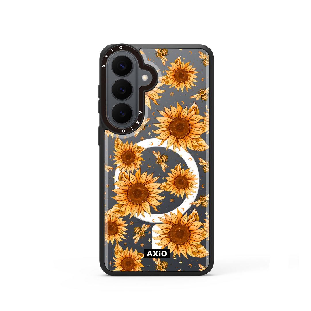 Clear Sunflower and Bee for Galaxy