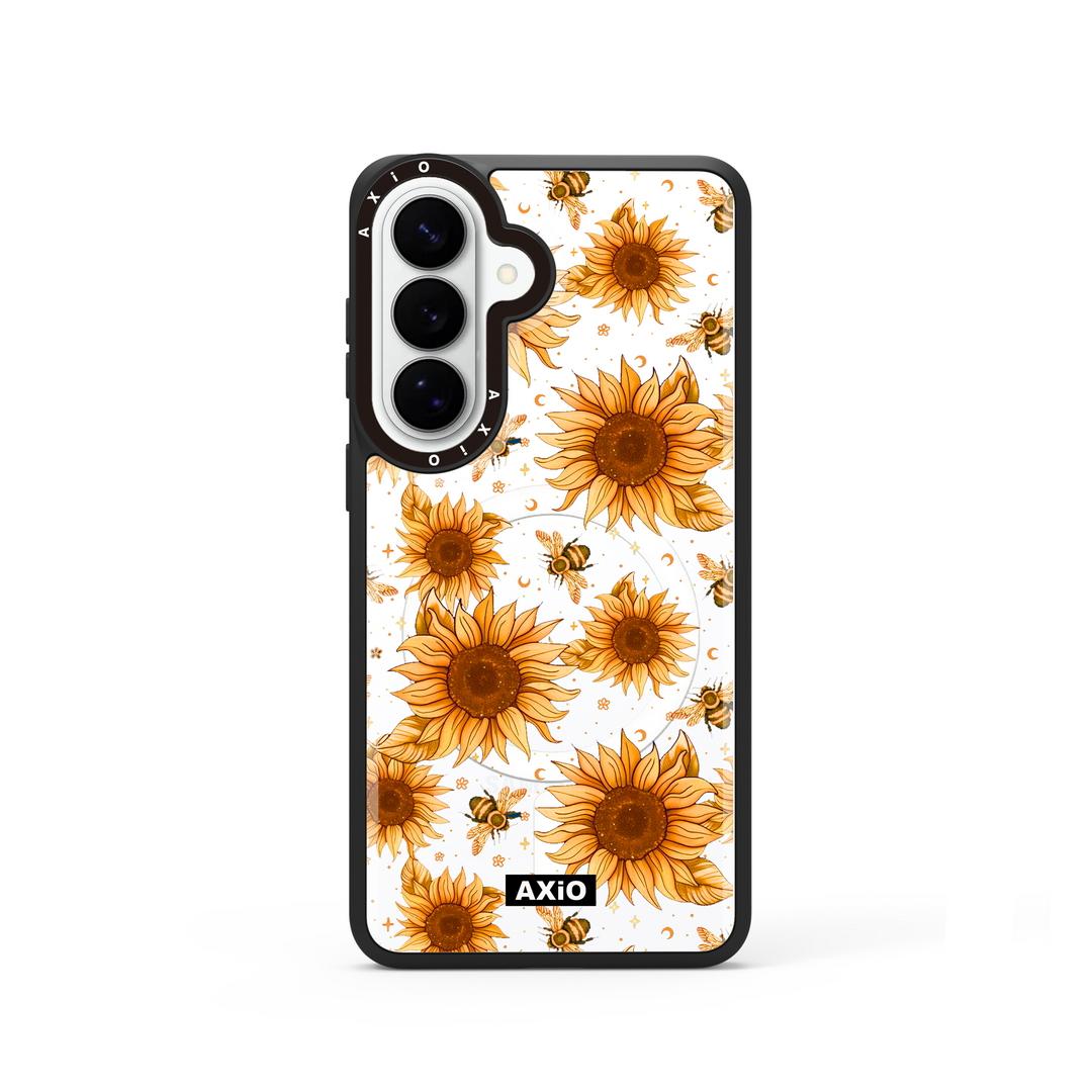 Clear Sunflower and Bee for Galaxy