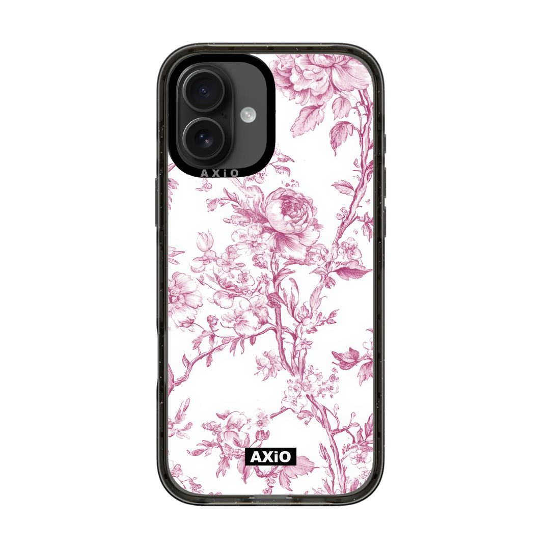 AXIO iPhone 16 MagSafe Floral case — slim, stylish, and protective phone case 
