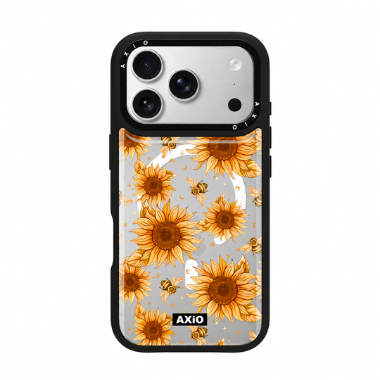 Clear Sunflower and Bee-Lux